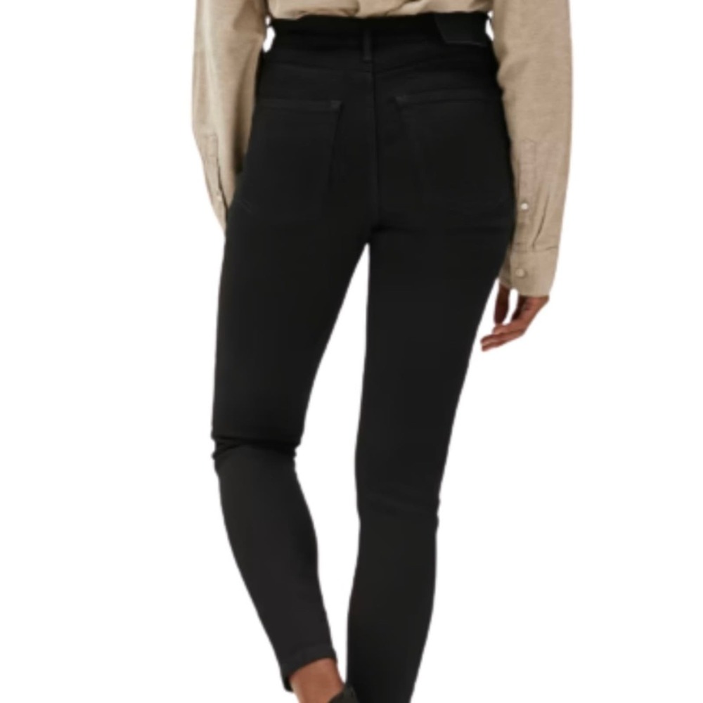 Everlane Black Authentic Stretch High Rise Skinny Jeans / NEW | Size 24 - Picture 7 of 8